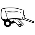 Hay and Forage Baler Icon